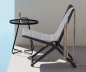 Mobile Preview: Cane-Line Traveller Lounge Stuhl, klappbar